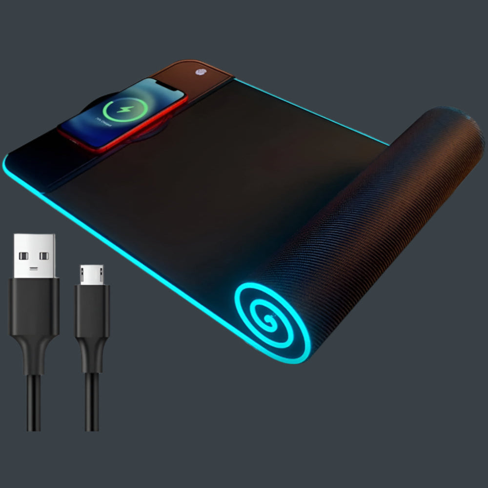RGB Wireless Charging Mouse Pad