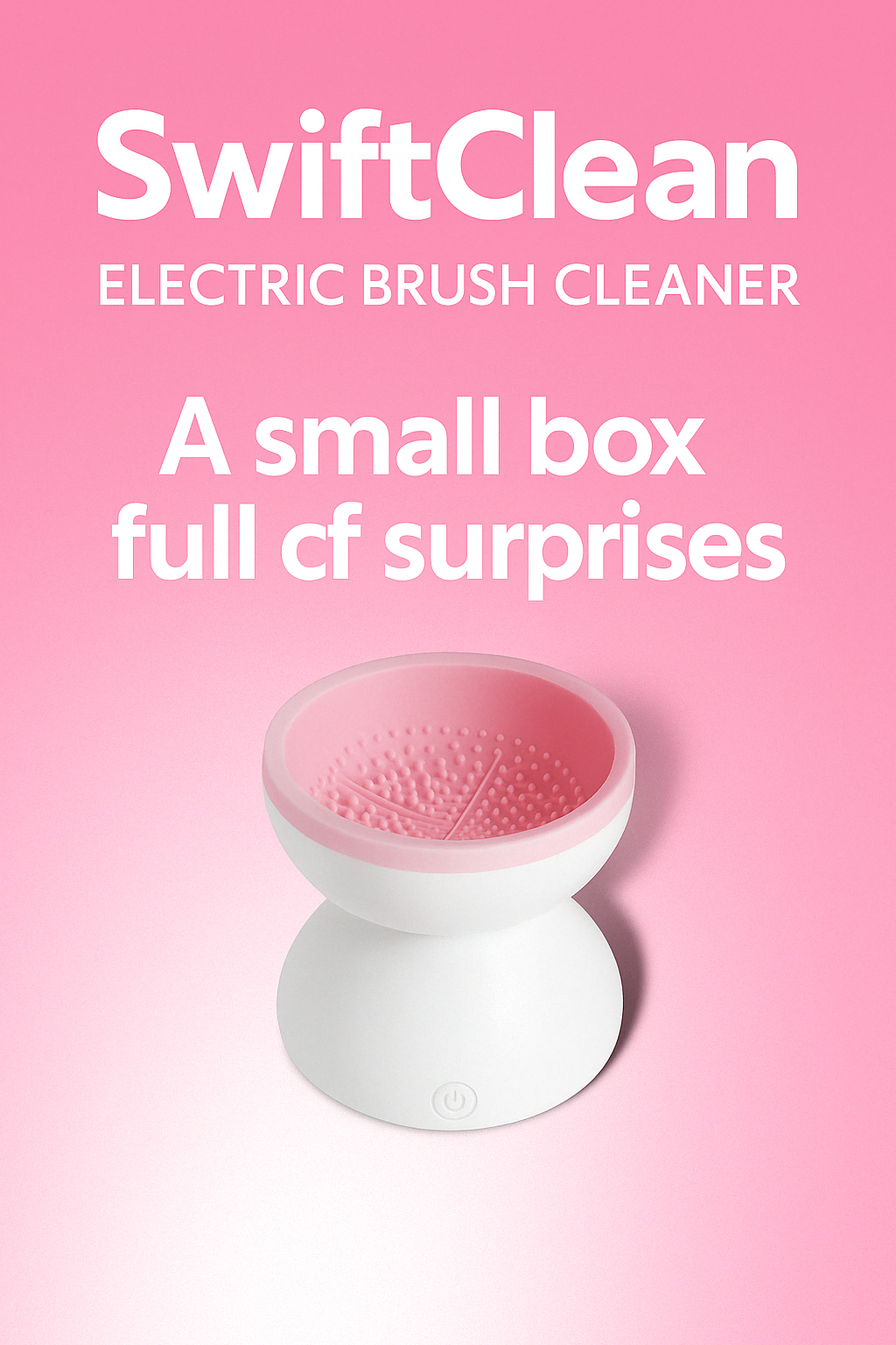SwiftClean Electric Brush Cleaner