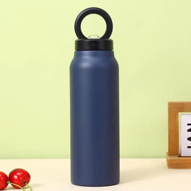 750ml Eco-Friendly Insulated Flask with Phone Holder